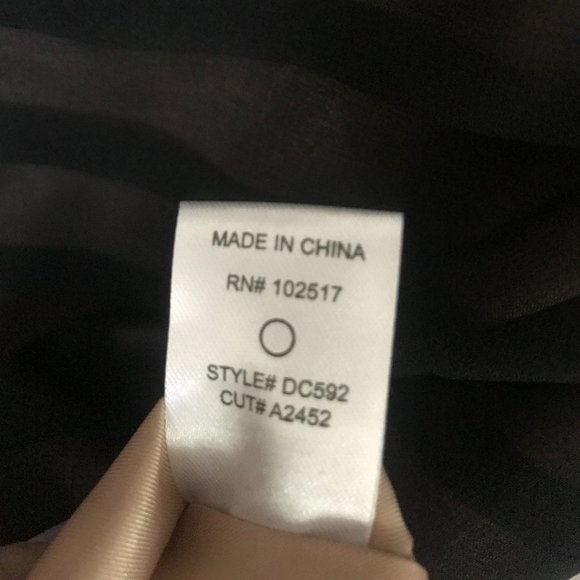 Soloiste Malia Strapless Black Pleated Cocktail Dress - Picture 4 of 7